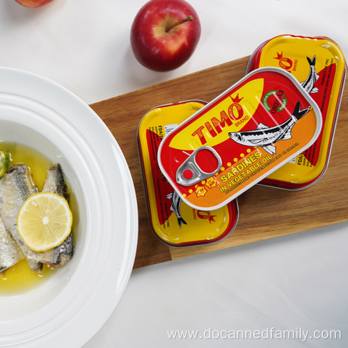 Healthy and Tasty Sardines in vegetable oil